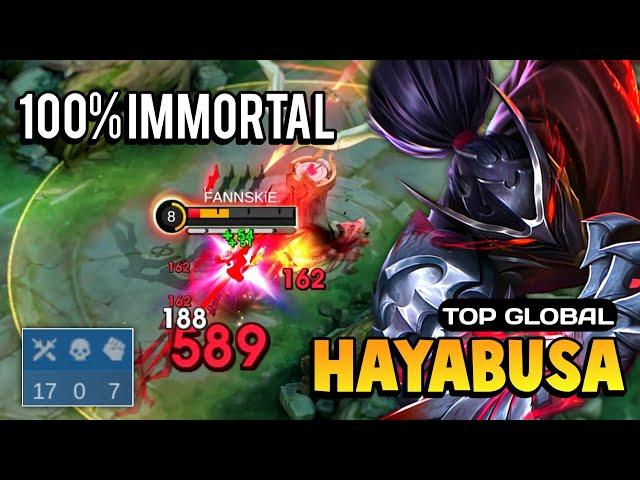 Hayabusa Best Build 2024 [ Hayabusa Top Global Gameplay] Mobile Legends