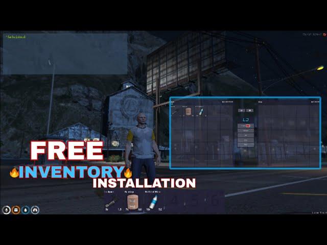 NEW *QB-Core* FREE INVENTORY INSTALLATION || FREE SCRIPT|| AFK DEVELOPMENT 2023