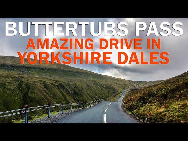 Buttertubs Pass Drive - Amazing road in Yorkshire Dales you need to drive!