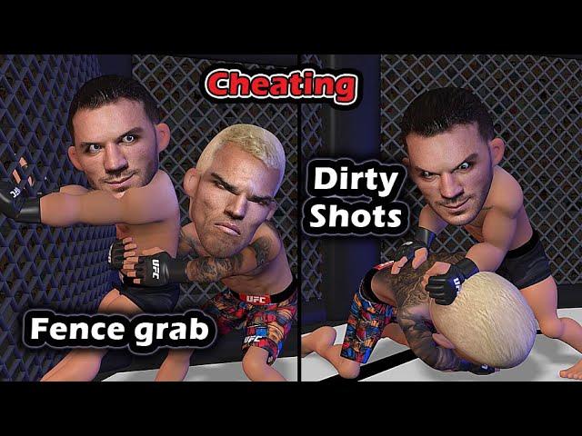 Dirty Chandler cheating vs Oliveira