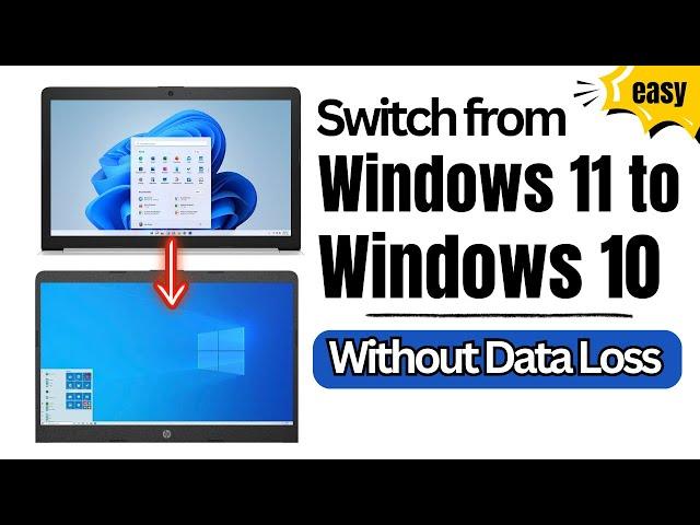 How to Downgrade Windows 11 to Windows 10 (Without Losing Data & Apps) 2024