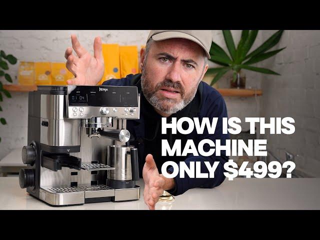 The NEW Ninja Luxe Cafe espresso machine | Can this machine do it all?