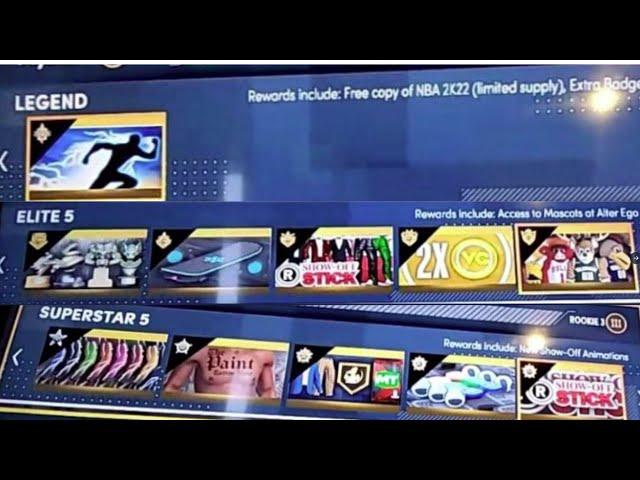 ALL Of NBA 2K21 Next Gen REP REWARDS Just LEAKED..........................