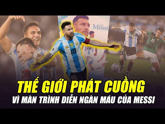 THẾ GIỚI PHÁT CUỒNG VÌ MÀN TRÌNH DIỄN NGÀN MÁU CỦA MESSI: NẾU ANH GIẢI NGHỆ, BÓNG ĐÁ SẼ CHẾT 1 NỬA