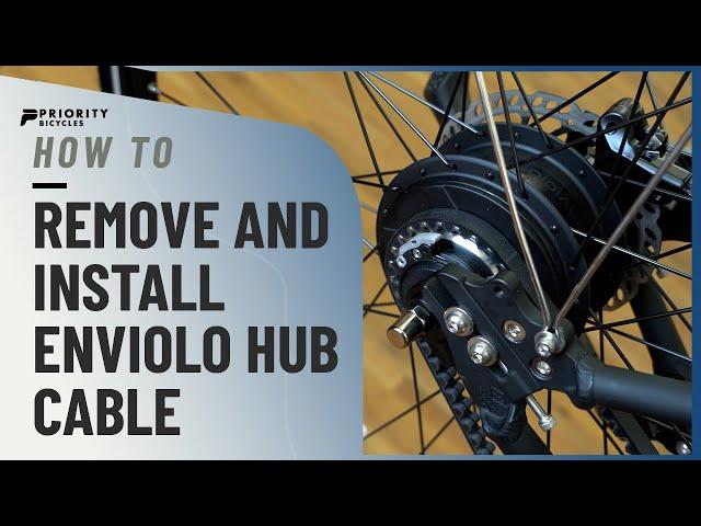 How To Remove and Install Enviolo Hub Cable