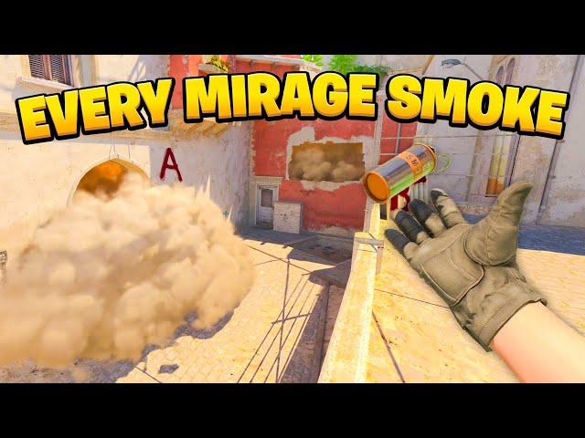 Dominate T-Side on Mirage with these EASY Smoke Lineups - CS2 Smoke Guide