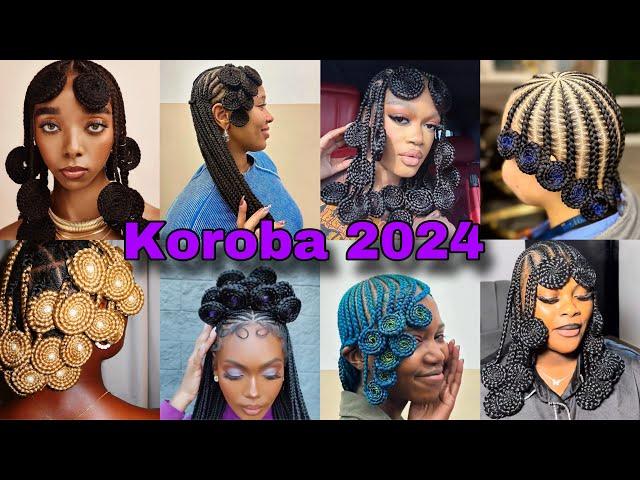 TikTok Most Trending African Koroba Braided Hairstyles For Black Women 2024 | Latest Hairstyles