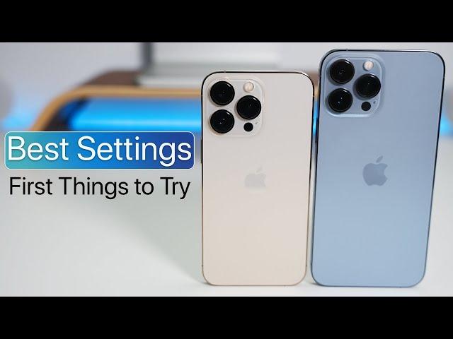 iPhone 13 Pro and 13 Pro Max - Best Settings and First Features To Try