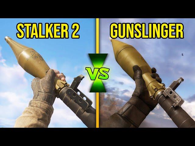 STALKER 2 vs STALKER Gunslinger - Weapons Comparison