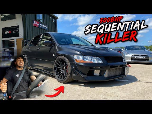 MIND BLOWN! THIS *SEQUENTIAL* HKS STROKER EVO 7 LAUNCHES HARD!