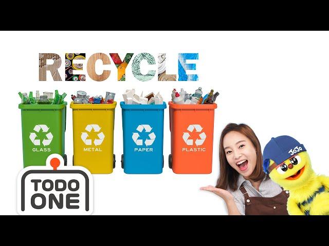 ️Recycle | 쓰레기를 버려요 | 죠죠와 케일라 | 어린이영어 | 영어 말하기 | 토도영어