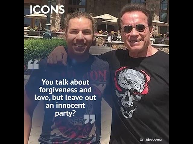 #ArnoldSchwarzenegger's children can't stand their half-brother, they've been rude to him a lot