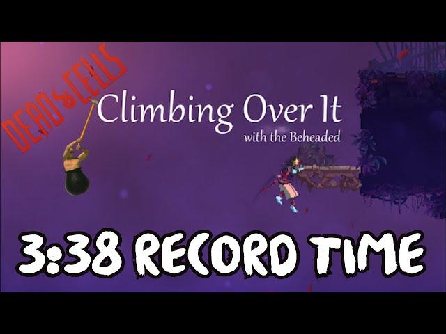 I BEAT THIS DEAD CELLS GETTING OVER IT MOD IN RECORD TIME!! Thanks @Blargel