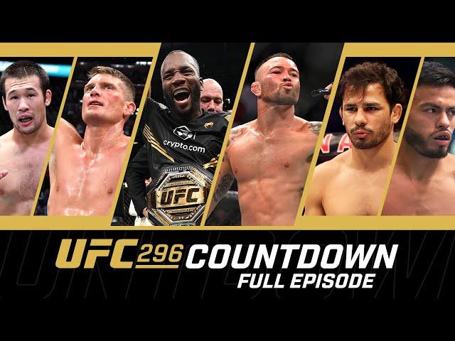 FULL EPISODE | UFC 296 Countdown