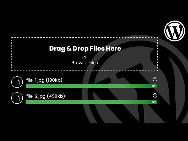 Drag & Drop Multiple Files Upload Field in WordPress | Advanced Files Attachment in WP Contact Form