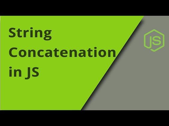 JavaScript String Concatenation