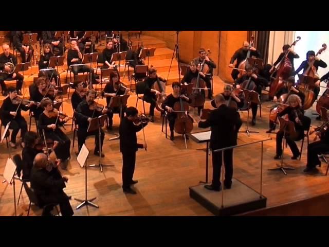 Alexander Ivanov - Paganini Violin concerto 1 - passage 1