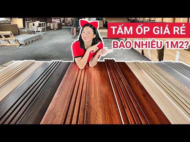 Tấm ốp nhựa giá rẻ bao nhiêu 1m2 | Báo giá tấm nhựa ốp tường, ốp trần, ốp vách