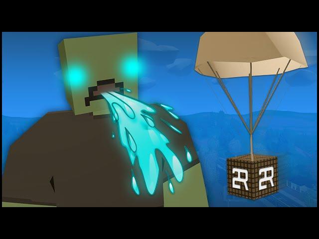 AIRDROPS & ACID ZOMBIES! (Unturned Update)