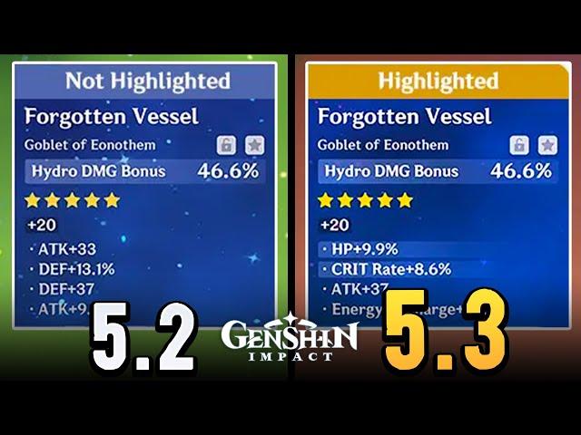 Genshin Impact 5.3 Changes