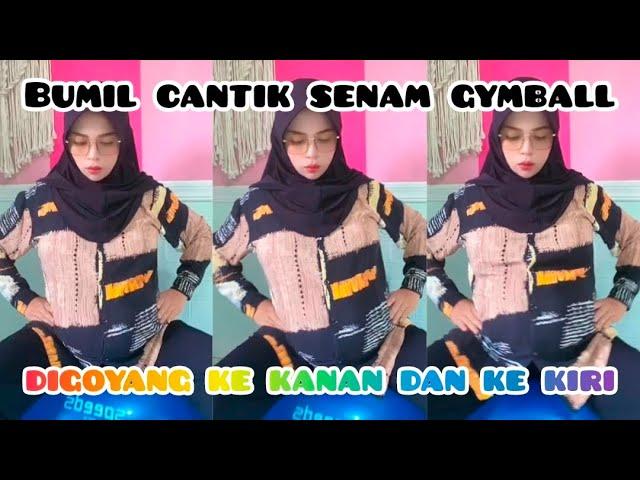 Bumil Cantik Main Gymball