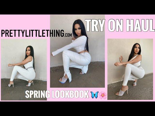 PrettyLittleThing Try On Haul - Spring Lookbook  | Sofia Ramirez II