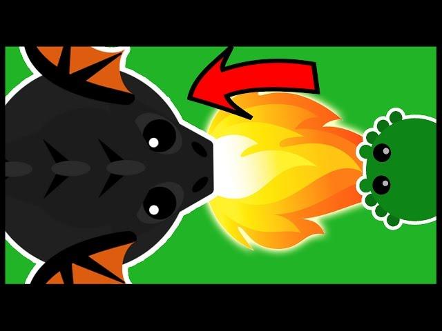 Mope.io - COLOSSAL BLACK DRAGON UPDATE! - NEW Lava Biome, New Animals, Food, Healing Stones & More!