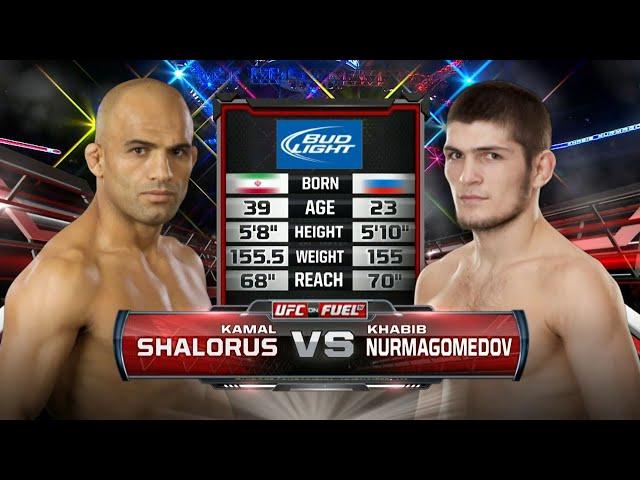 UFC Debut: Khabib Nurmagomedov vs Kamal Shalorus | Free Fight