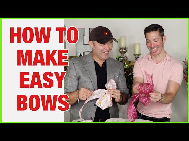 CHRISTMAS 2022 DIY / How To Make A Christmas Bow ( for beginners) / Ramon At Home