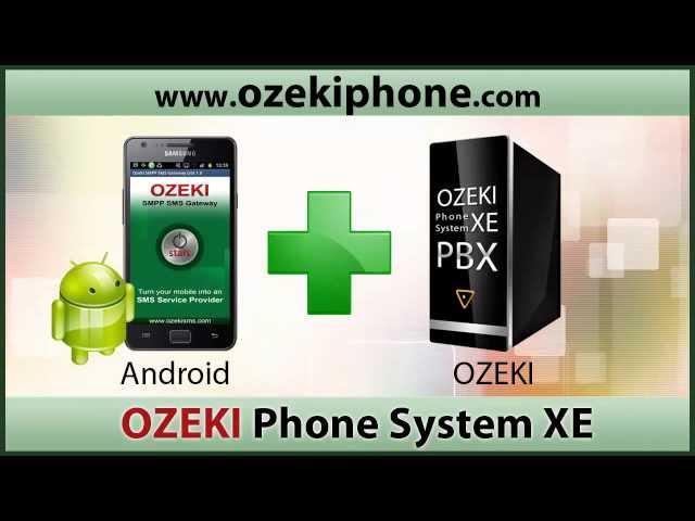 How to send SMS from Ozeki Phone System XE by using Android SMPP SMS Gateway