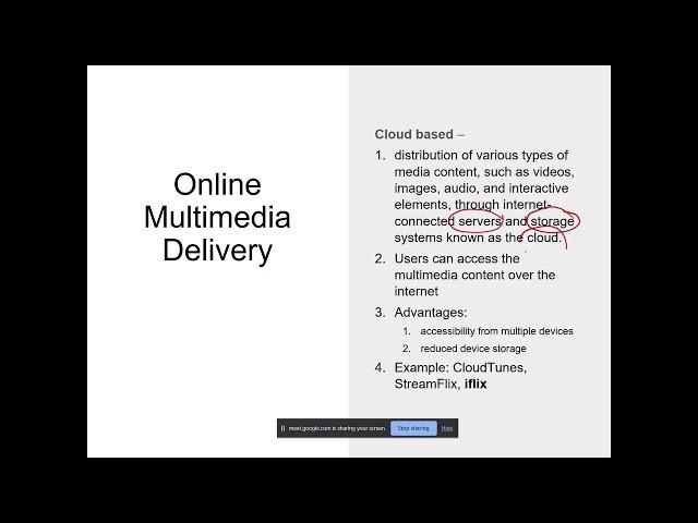 DC014 Topic 1.3 Multimedia Delivery