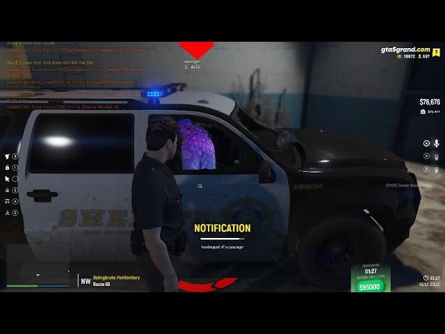 ATM Robbery  Arrest |  GTA 5 Grand RP