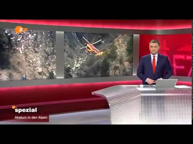 Die Katastrophe der Germanwings Maschine (Flug 4U9525) - ZDF Special 24.03.2015