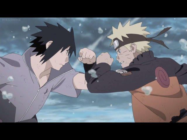 Naruto Vs Sasuke  Full Fight HD 60FPS Max Quality English Dub  Final BattleEnding 1080pFH 1