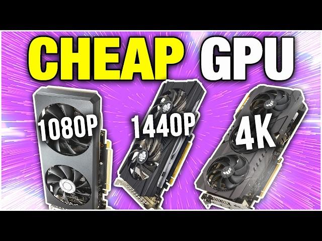 Best BUDGET GPUs / Graphics Cards for Gaming in 2024! [1080p,1440p & 4K]