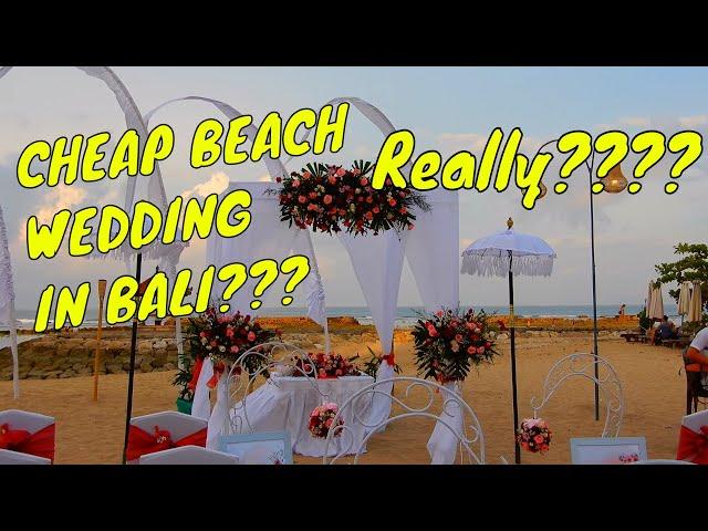 WEDDING IN BALI | NUSA DUA BALI | CHEAP BEACH WEDDING IN BALI? GRAND WHIZ NUSA DUA BEACH