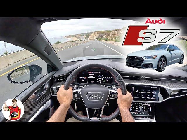 The 2023 Audi S7 Sport S Might Be the Best Daily Under $100K (POV Drive Review)