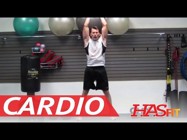 15 Minute Insanity Cardio Workout Exercises - HASfit's Cardiovascular Exercise - Insanity Workout