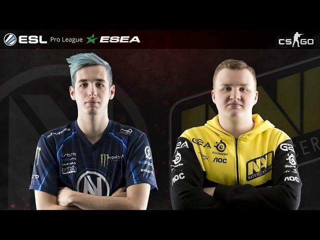 CS:GO - EnVyUS vs. NaVi [Dust2] - ESL ESEA Pro League Season 2 Finals - Semifinal