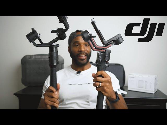 Dji RS 3 Unboxing and Size Comparison vs Ronin S Gimbal