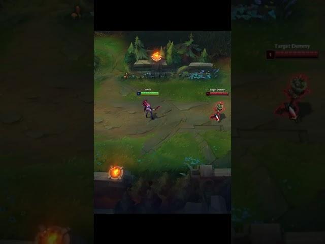 How To Deal More Damage With Akali's E #Shorts