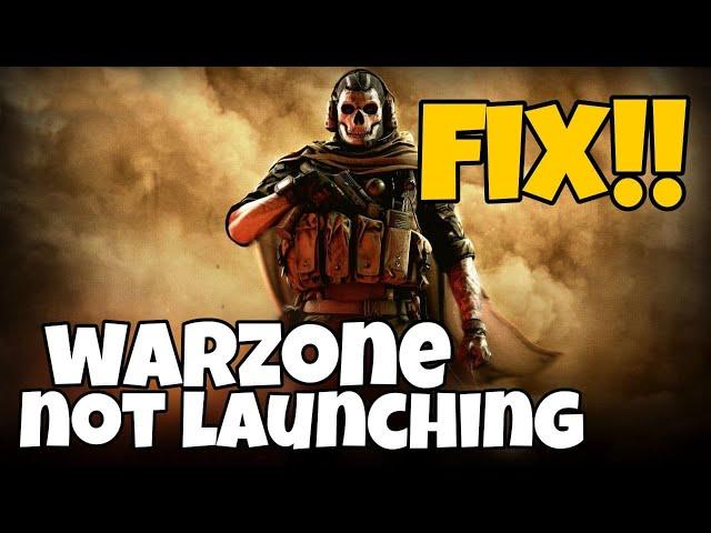 How to fix warzone not launching | call of duty warzone not starting on pc