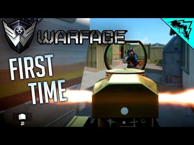 FIRST TIME - Warface (PS4 Gameplay)