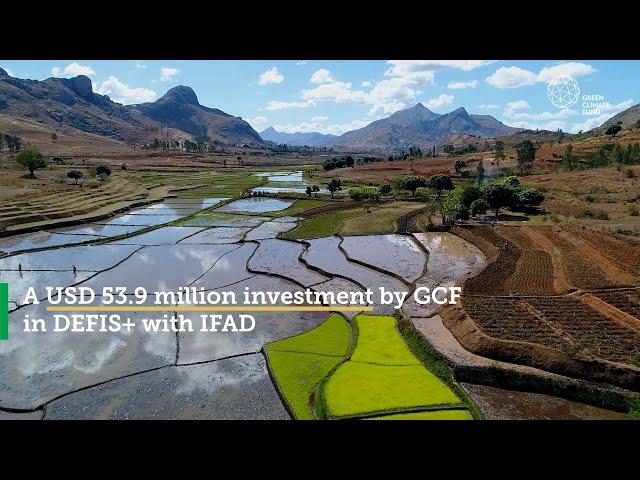 GCF in Madagascar: Climate-resilient agriculture systems and infrastructure