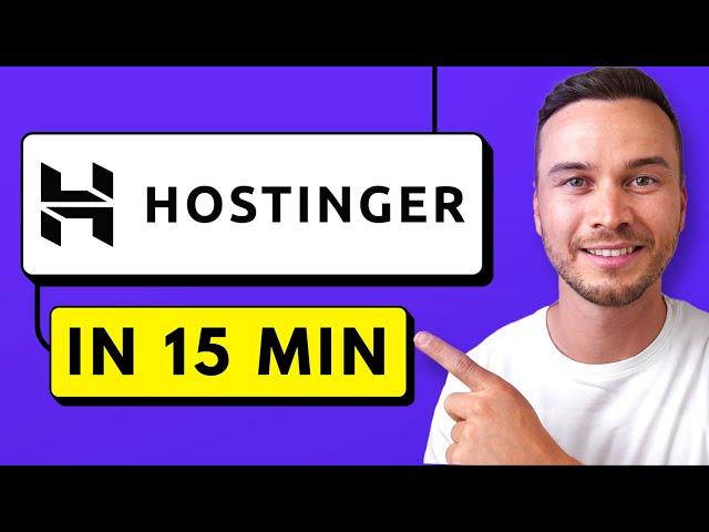 Hostinger Website Builder Tutorial 2025 - Create Your Website in 15 Minutes