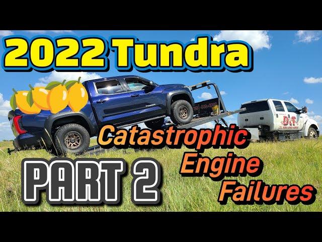 2022 Tundra engine failure Update and Lemon law Buyback