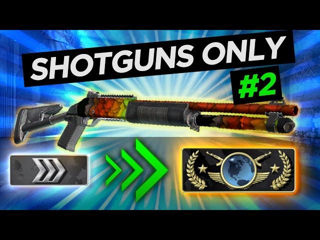 First Rank Up! - Road to Global Elite Shotguns only #2