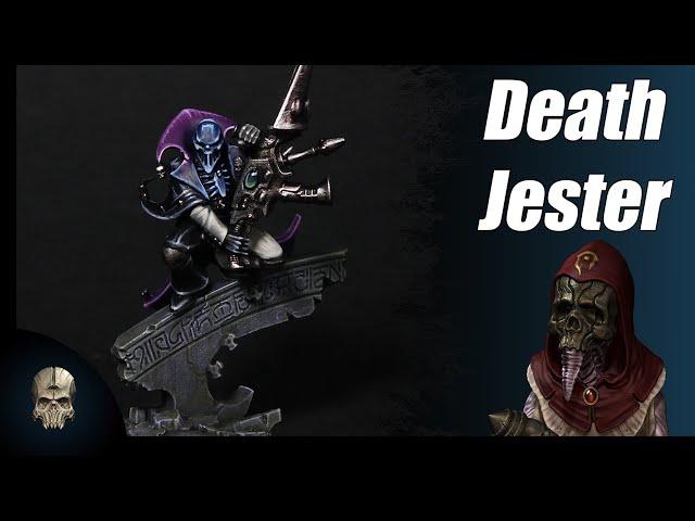 How to Paint: A Custom Scheme on a Harlequin Death Jester for Warhammer 40k