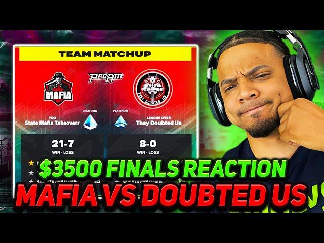 $3500 FINALS REACTION: MAFIA VS DOUDTED US nba2K25 @nba2k