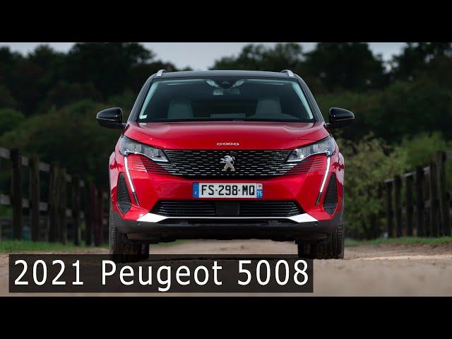 New 2021 Peugeot 5008 SUV facelift - GT & Allure Pack, Interior, Review